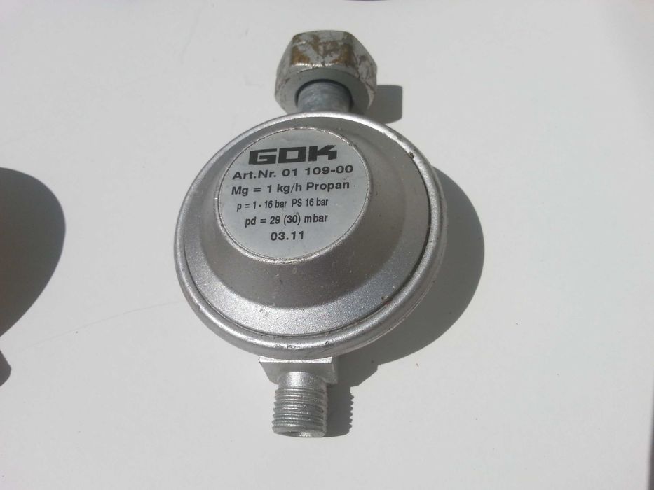 Ceas GIMEG Olanda camping rulota regulator furtun gaz 30/50 mB aragaz