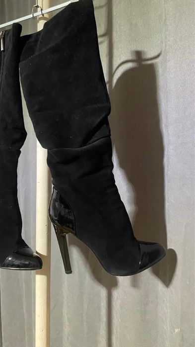 Продам сапоги на шпильке