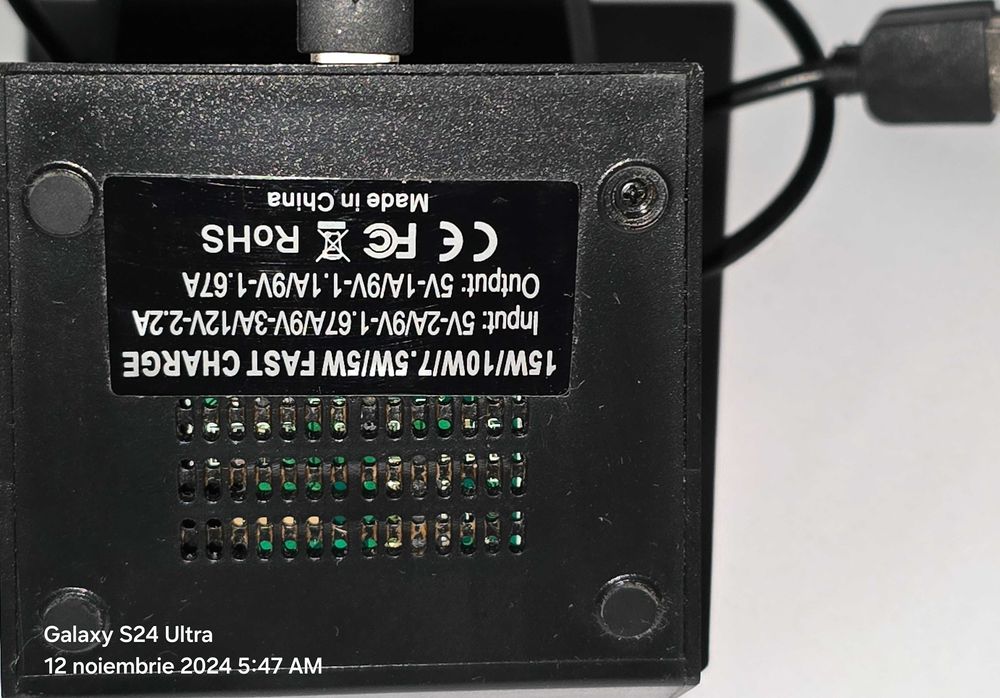 Incarcator Telefon WireLess QI, Fast Charging 15W