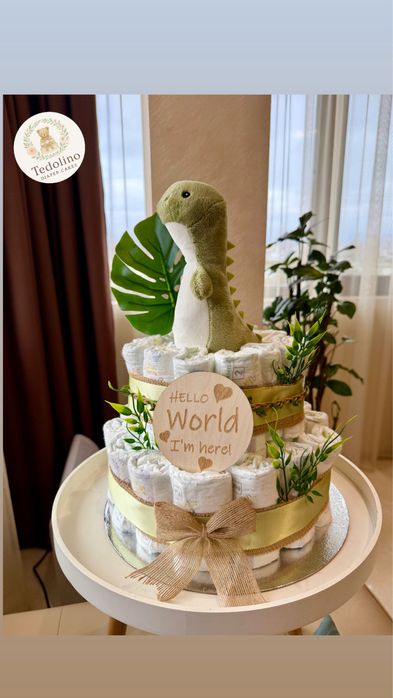 Торта от памперси