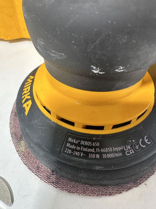 Mirka DEROS 650 150 mm 350W masina slefuit orbitala profesionala