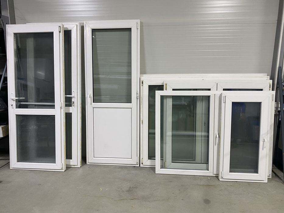 Tâmplărie pvc uși și ferestre second hand