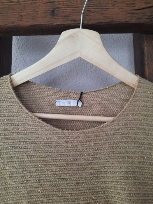 Нов плетен пуловер DOREMI - италианска мода, с етикет