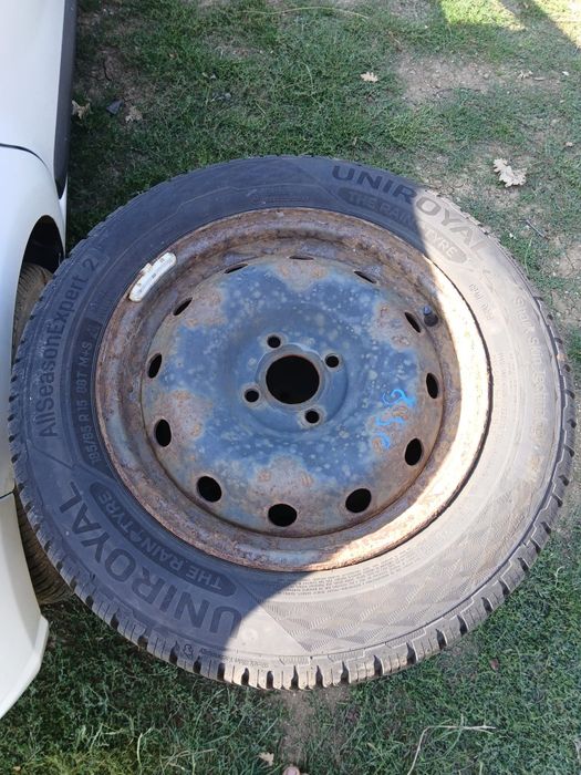 Jante + cauciucuri dacia sandero doker lodgy