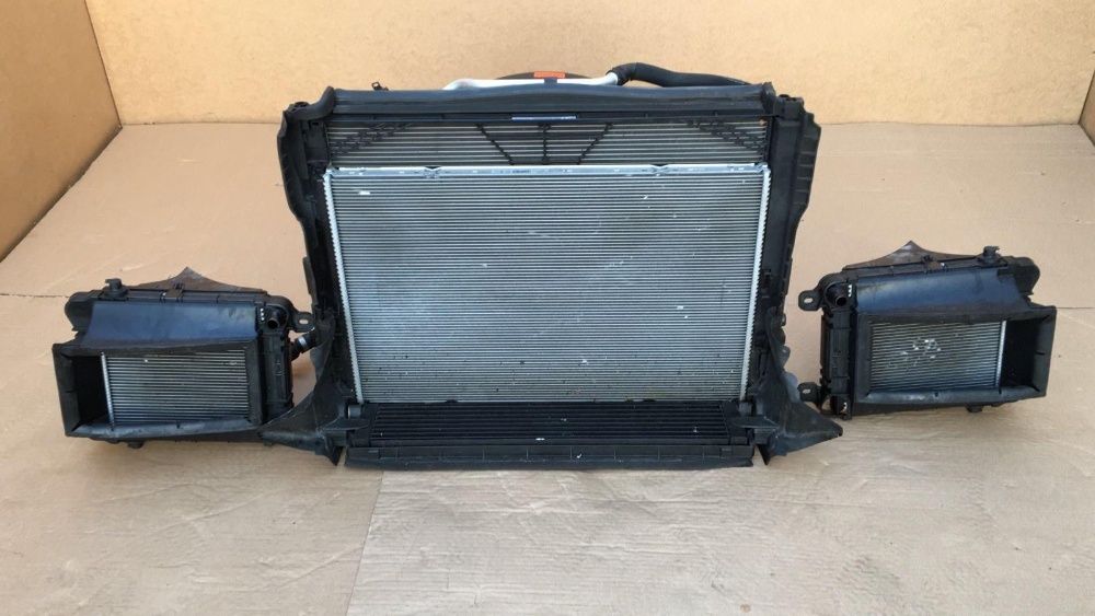 Mercedes W205 C Class trager radiator apa ac intercooler panou fata