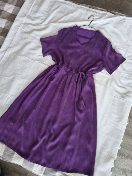 Rochie matase 100%,marime 42