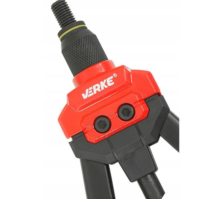 Cleste manual pentru piulite nituibile M3-M12, set cu 70 piulite si