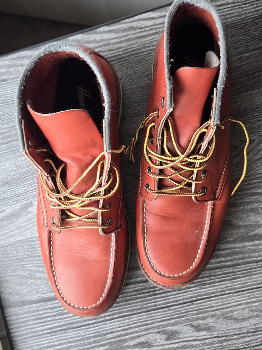 Ботинки из кожи  Hawkins