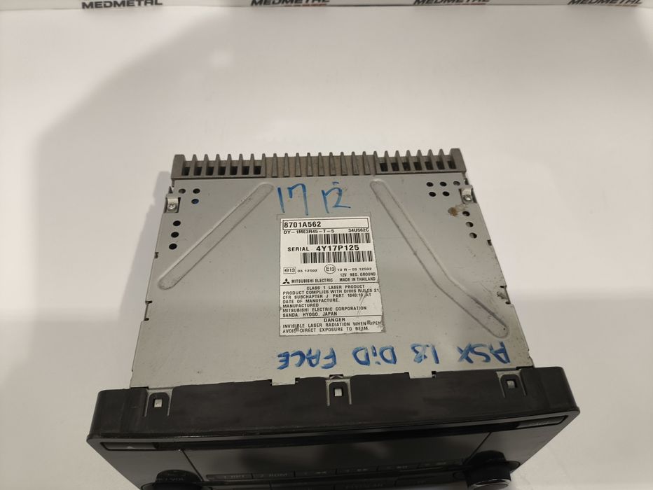 Оригинално радио CD Mitsubishi ASX 2010–2016 OEM 8701A562
