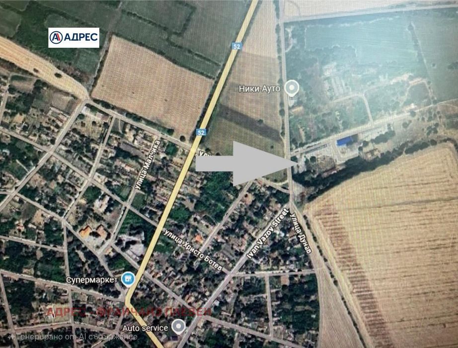 Склад в Плевен, област-с.Въбел площ 1851 цена 40000