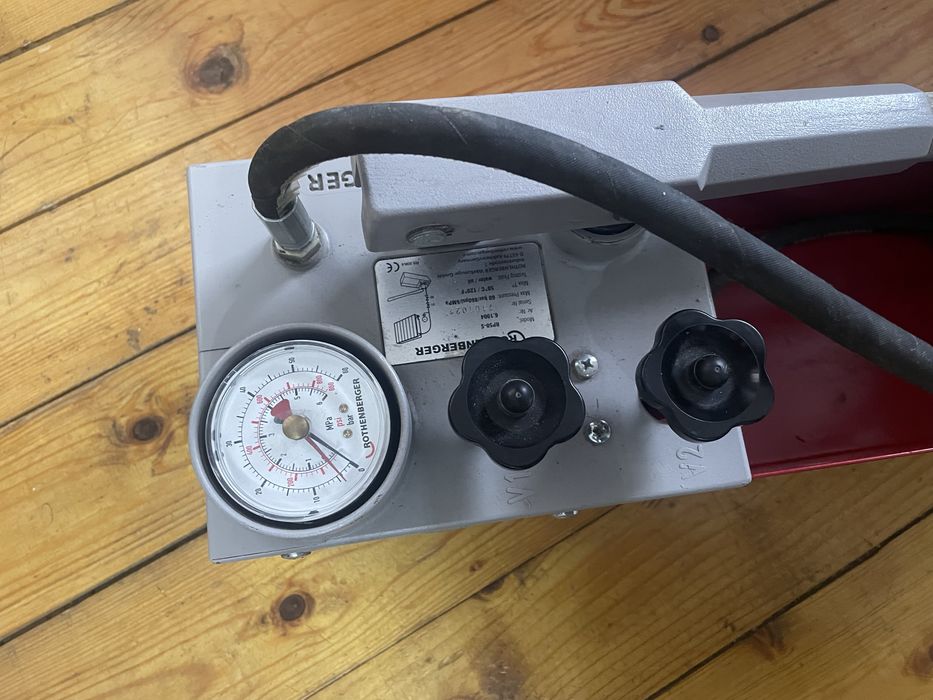 Pompa testare Rothenberger RP 50-S, max 60 bar, cuva otel 12 l