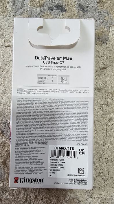 Data Ttraveler max
