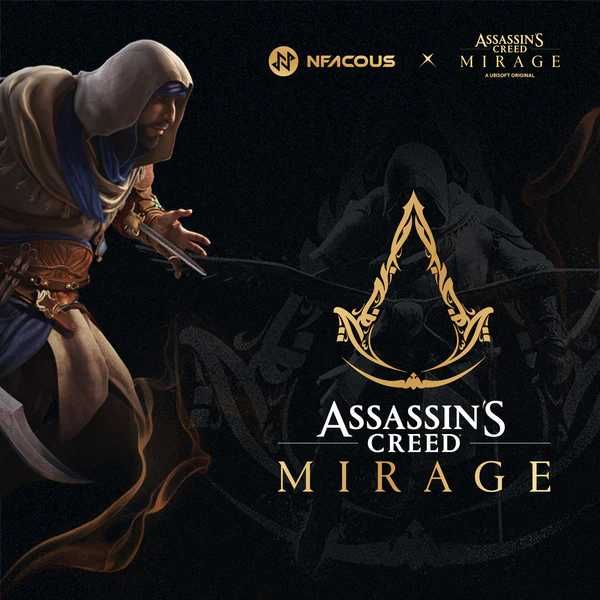 NFAcous RG15 × Assassin's Creed Mirage Casti IEMs In-Ear Noi, Cutie