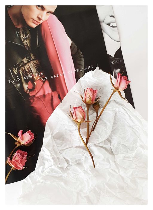 Естествени, сухи мини рози, сухи цветя за декорация