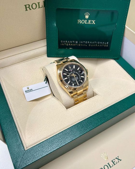 Rolex  Sky - Dweller  Black  Dial