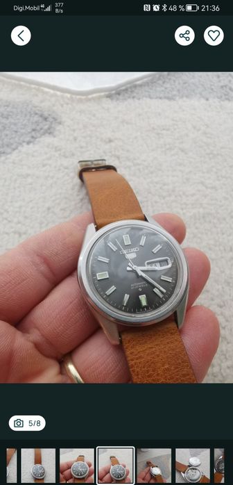 Ceas Automatic Seiko Model Rar