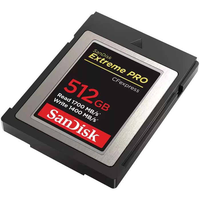 Оригинална Нова карта памет SanDisk Extreme Pro CF express 512GB