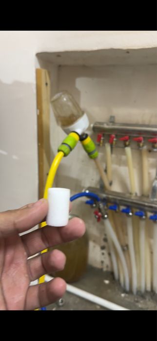 Теплый пол тозалаш