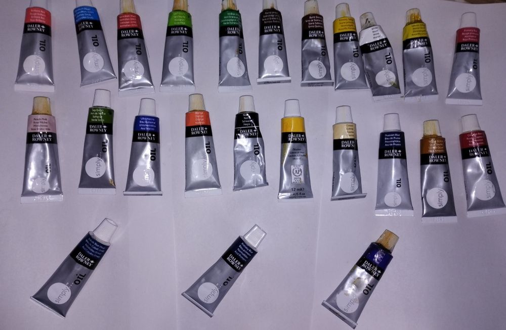 Pictura in ulei : toate ustensilele necesare pentru pictura in ulei