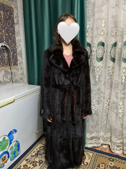 Норковая шуба 46р