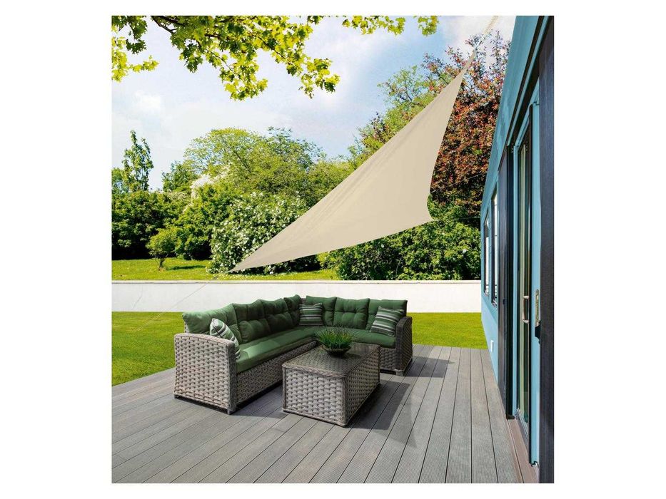 Слънцезащитно платно Сенник Триъгълен Чадър за градина тераса Тента