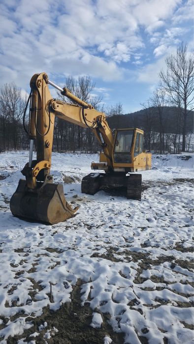 excavator  pe senile Fiat