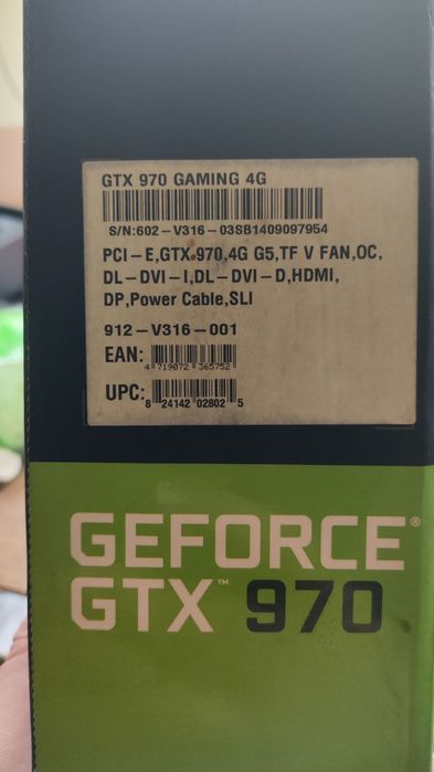 GTX 970 MSI Gaming 4G