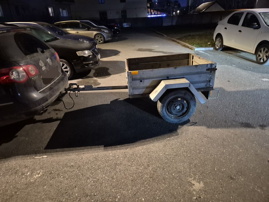 Remorca auto 400kg Înmatriculată