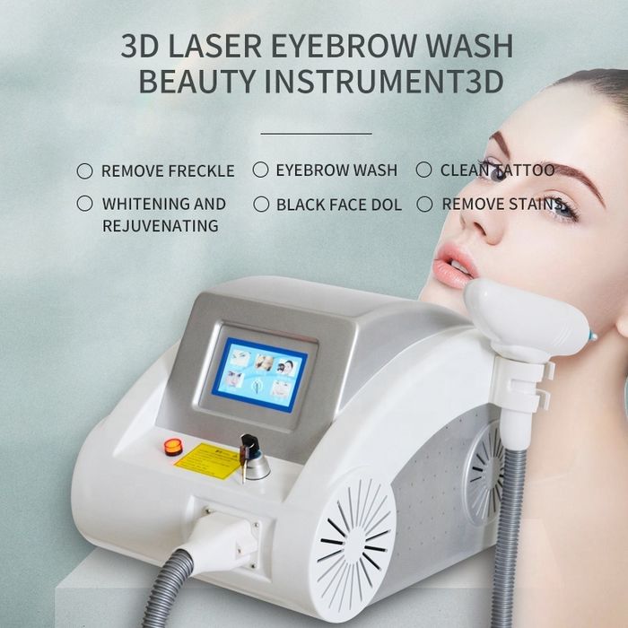 ND Yag laser за карбонов пилинг
