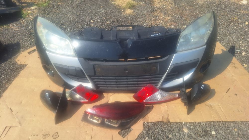 Bara fata renault megane 3 capota faruri aripi bara spate Triple Oglinzi