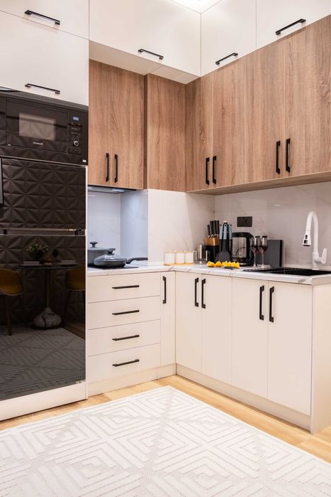 Стильная студия с прекрасным видом на город в U-Tower