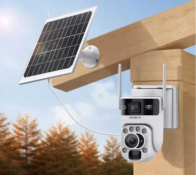 Camera de supraveghere 12MP, 60X Zoom, 4G UBOX