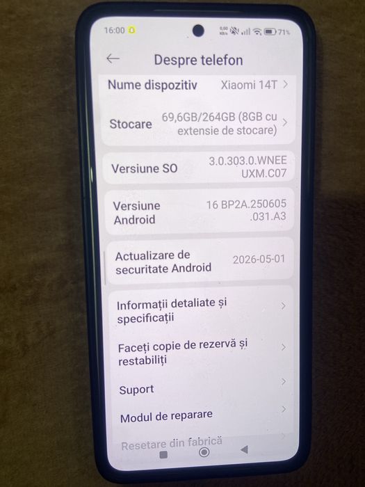 Vand telefon Xiaomi 14T