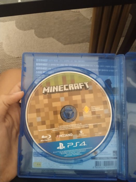Диск для ps4 Майнкрафт