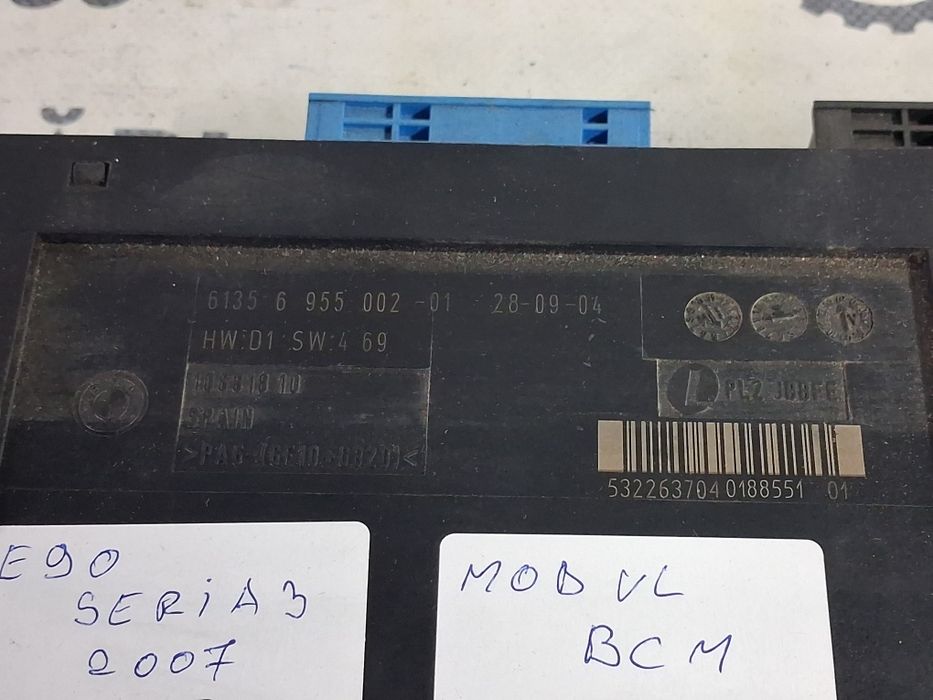 Calculator modul BCM BMW e90 Seria 3 2007
