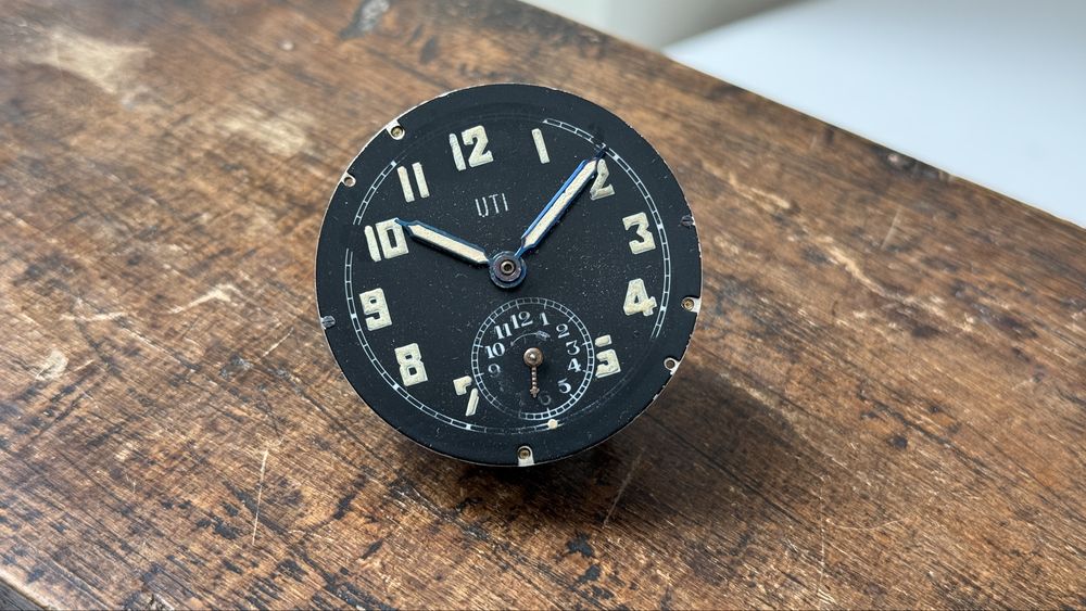 Uti ceas militar cu alarma bord avion pilot aviatie