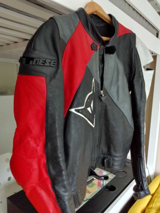 Мъжко мото кожено яке Dainese XL