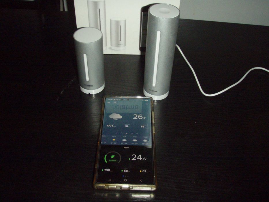 Statie meteo smart wireless Netatmo, noua