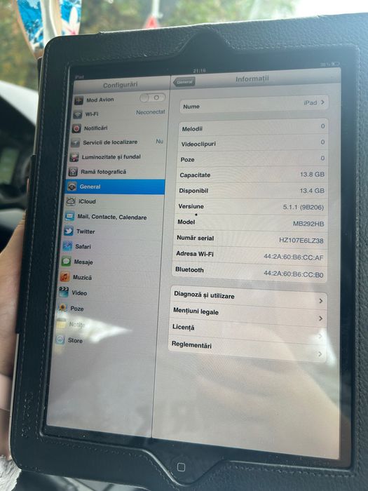 Vând Apple iPad – prima generație, 16 GB