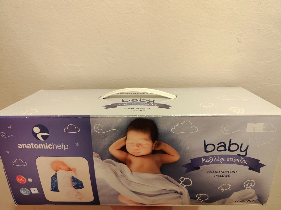 Анатомична поддържаща възглавница за бебета от Anatomic Help. 
Продукт
