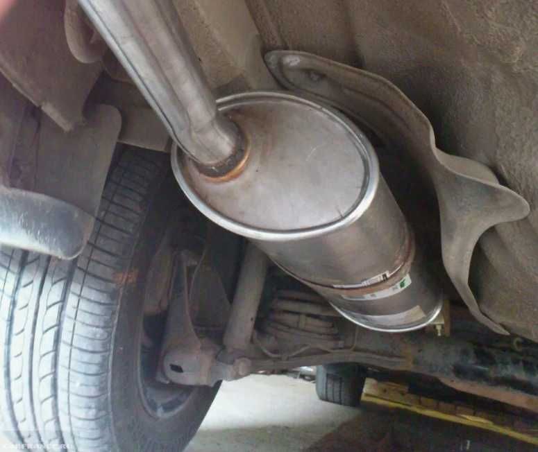 Ремонт глушителя.