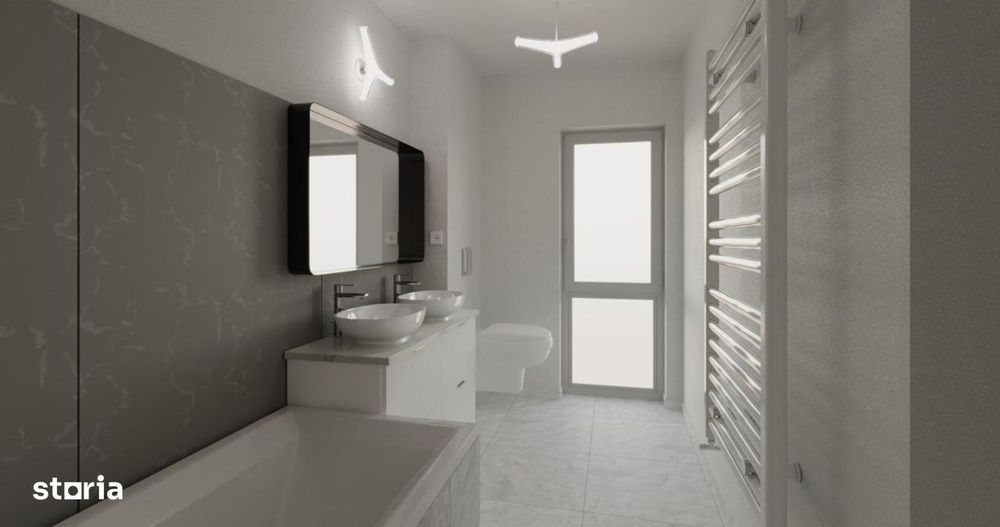 Casa nouă tip Duplex, 155 mp, 200 mp curte individuala- Odăile