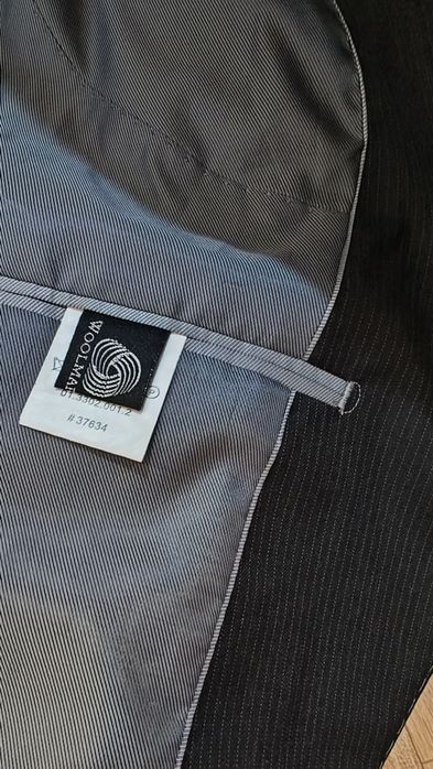 Sacou Peak Cloppenburg gri negru in lana