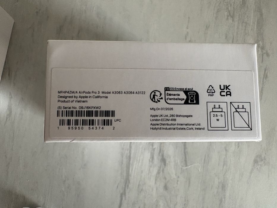 Vand airpods pro 3