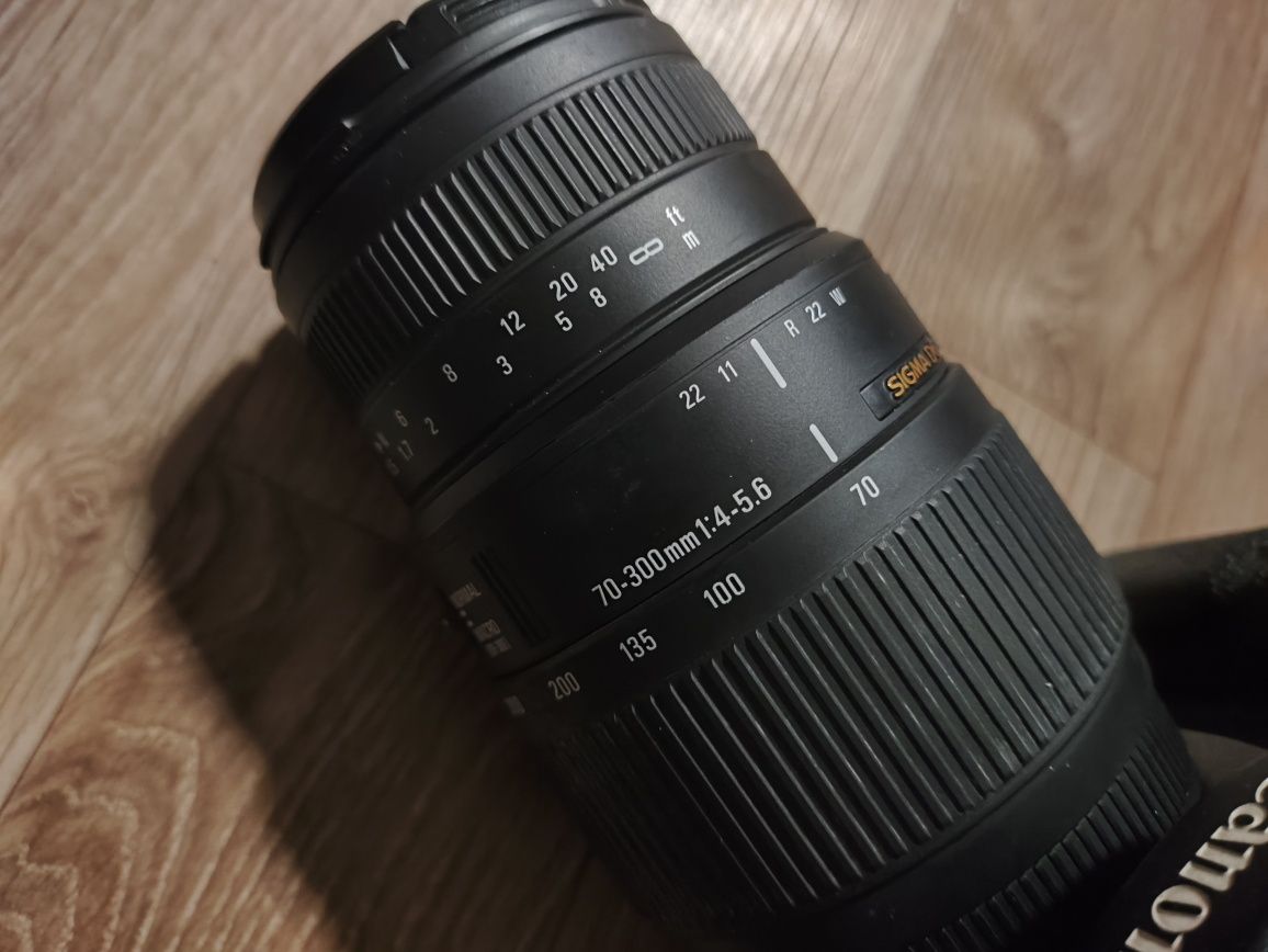 Canon 7D с объективом sigma 70-300mm: 150 000 тг. - Цифровые ...