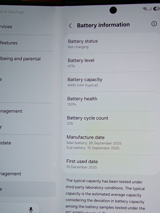 Samsung GalaxZ Fold7 256G, garanție, impecabil 10/10