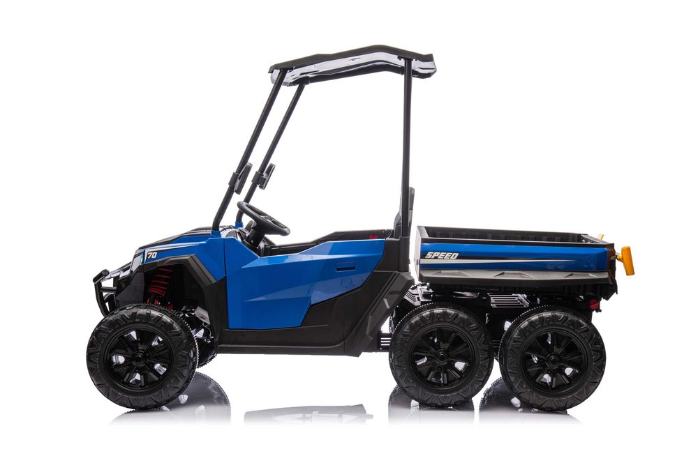 UTV electric pentru 2 copii Kinderauto Gladiator, 4x 45W 12V  #blue