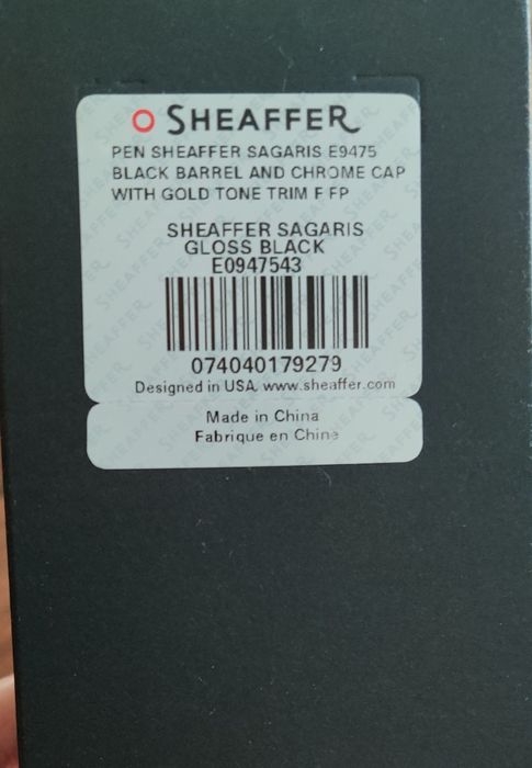 Stilou Sheaffer Sagaris Gloss black