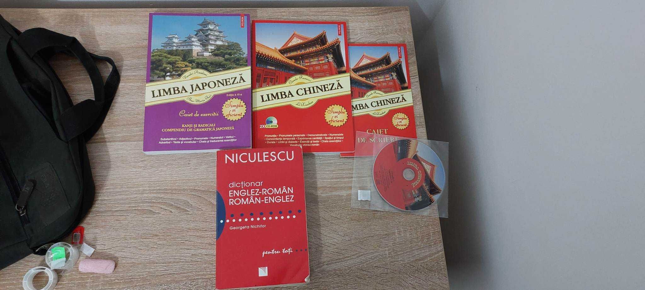 Ooze mainly Cathedral Lot 3 carti invata Chineza, Japoneza + dictionar englez-roman Cugir • OLX.ro