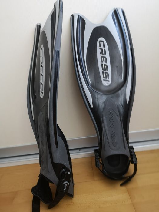 Labe inot Cressi Swim Cressi Frog Plus profesionale scuba M reglabile 41 44 neopren scufundari diving inot